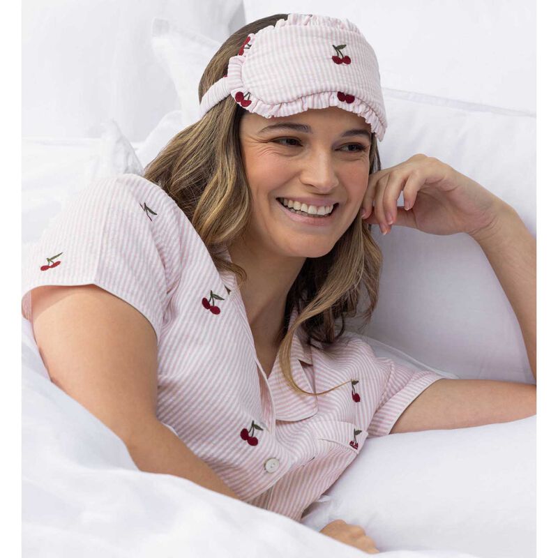 Wallace Cotton Rosa Eye Mask image number 1